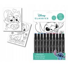 Комплект за оцветяване Kids Licensing Stitch с маркери