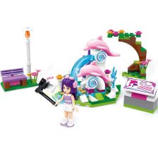 Конструктор Brick Cherry 2002 Фонтан с делфини на Дорис 109 елемента