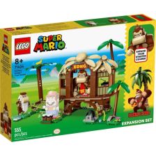 Конструктор LEGO Super Mario Комплект с допълнения, Къщата на дърво на Донки Конг, 71424
