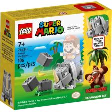 Конструктор LEGO Super Mario Комплект с допълнения, Носорогът Рамби, 71420