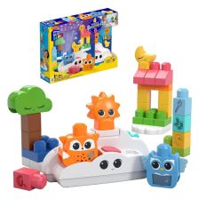 Конструктор Fisher Price Mega Bloks Сутрешни и вечерни навици, музикален, 30 ч.