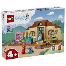 Конструктор LEGO Bluey На училище с Ръсти и Блуи, 11221