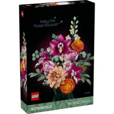 Конструктор LEGO Botanicals Красив букет с розови цветя 10342