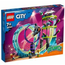 Конструктор LEGO City Предизвикателство за съвършена каскада, 60361