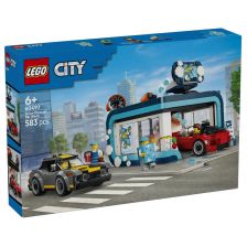 Конструктор LEGO City Автомивка с преминаване на колата, 60497