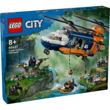 Конструктор LEGO City Изследовател в джунглата - хеликоптер 60437