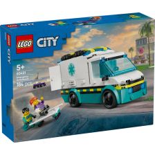 Конструктор LEGO City Линейка за спешна помощ 60451