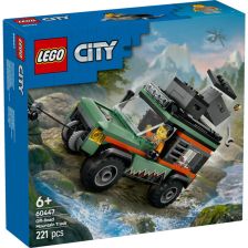 Конструктор LEGO City Oфроуд 4x4 планински камион 60447