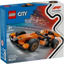 Конструктор LEGO City Пилот от F1 със състезателна кола McLaren 60442