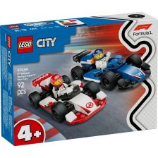 Конструктор LEGO City Състезателни коли F1 Williams Racing и Haas 60464