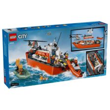 Конструктор LEGO City Спасителен катер и хеликоптер на бреговата охрана, 60504