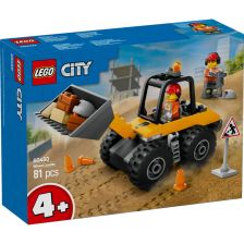 Конструктор LEGO City Жълт колесен товарач 60450