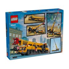 Конструктор LEGO City Жълт подвижен строителен кран 60409