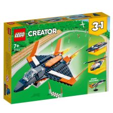 Конструктор LEGO Creator 3in1 Свръхзвуков самолет 31126