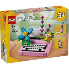 Конструктор LEGO Creator Expert Пишеща машина с цветя 31169