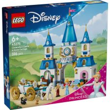 Конструктор LEGO Disney Дворецът и каретата на Пепеляшка 43275