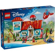 Конструктор LEGO Disney Къщата на плажа на Лило и Стич 43268