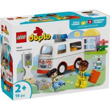 Конструктор LEGO DUPLO Линейка и шофьор 10447