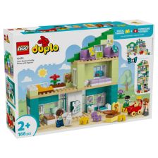 Конструктор LEGO DUPLO Модерна семейна къща 3в1 с фигури, 10470