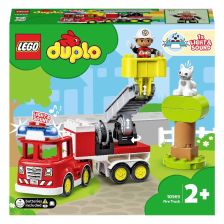 Конструктор LEGO DUPLO Town Пожарникарски камион със звук и светлина 10969