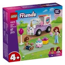 Kонструктор LEGO Friends Кола-еднорог за доставка на торти, 42675