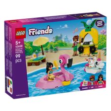 Kонструктор LEGO Friends Парти край басейна с еднорог и фламинго 42658