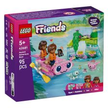 Kонструктор LEGO Friends Приключенска лодка-аксолотъл, 42681