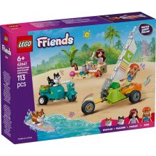 Конструктор LEGO Friends Сърфиращи кучета и приключение със скутер 42641