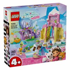 Конструктор LEGO Gabby's Dollhouse Царство на сладкишите и котешка градина, 11205