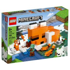 Конструктор LEGO Minecraft Хижата на лисиците 21178