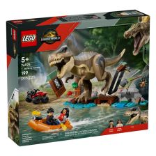Конструктор LEGO Jurassic World Бягство по реката от тиранозавър рекс, 76975