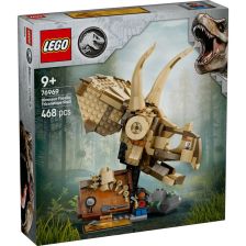 Конструктор LEGO Jurassic World Вкаменелости от динозаври: череп на трицератопс 76969