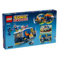 Конструктор LEGO Команден камион на екипа на Sonic, 77006