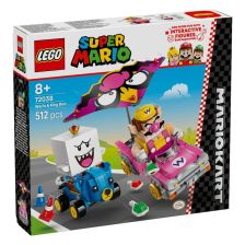 Конструктор LEGO Mario Kart Wario и King Boo, 72038