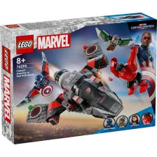 Конструктор LEGO Marvel Битка на Капитан Америка срещу Червения Хълк 76292