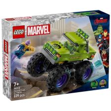 Конструктор LEGO Marvel Камионът на Хълк срещу Танос, 76312