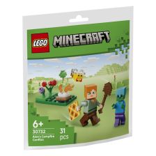 Kонструктор LEGO Minecraft Конфликт край лагерния огън с Алекс 30732