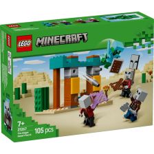 Конструктор LEGO Minecraft Пустинният патрул на злобарите 21267