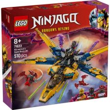 Конструктор LEGO Ninjago Супер буреносен джет на Рас и Арин 71833