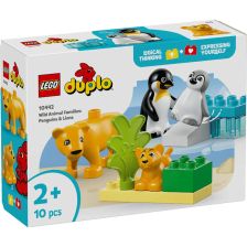 Конструктор LEGO DUPLO Семействата на дивите животни 10442