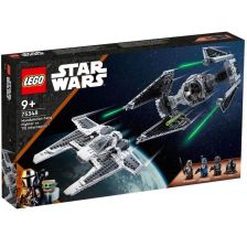 Конструктор LEGO Star Wars Мандалорски изтребител срещу TIE Interceptor, 75348