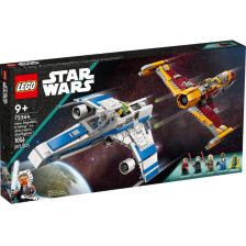 Конструктор LEGO Star Wars New Republic E-Wing срещу Звездния боец на Shin Hat, 75364