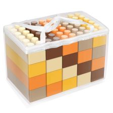 Конструктор с едри части Raya Toys в кутия, 20 части