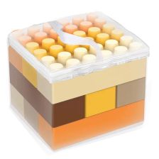 Конструктор с едри части Raya Toys в кутия, 9 части