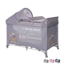 Бебешка кошара за спане и игра Lorelli Moonlight Plus, 2 нива
