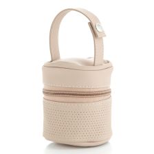 Кожен калъф за залъгалка Bimbidreams Dots Linen