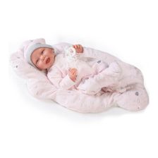 Кукла новородено бебе Antonio Juan Carla, с възглавница, 42 см.