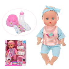 Кукла бебе Raya Toys Bonnie, Пишкащо, с аксесоари