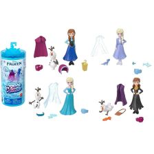 Кукла изненада Mattel Frozen Snow Color Reveal, с 5 изненади