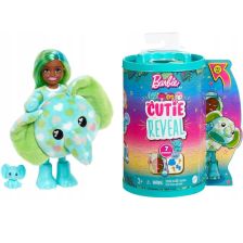 Кукла Mattel Barbie Cutie Reveal Elephant Chelsea, изненада